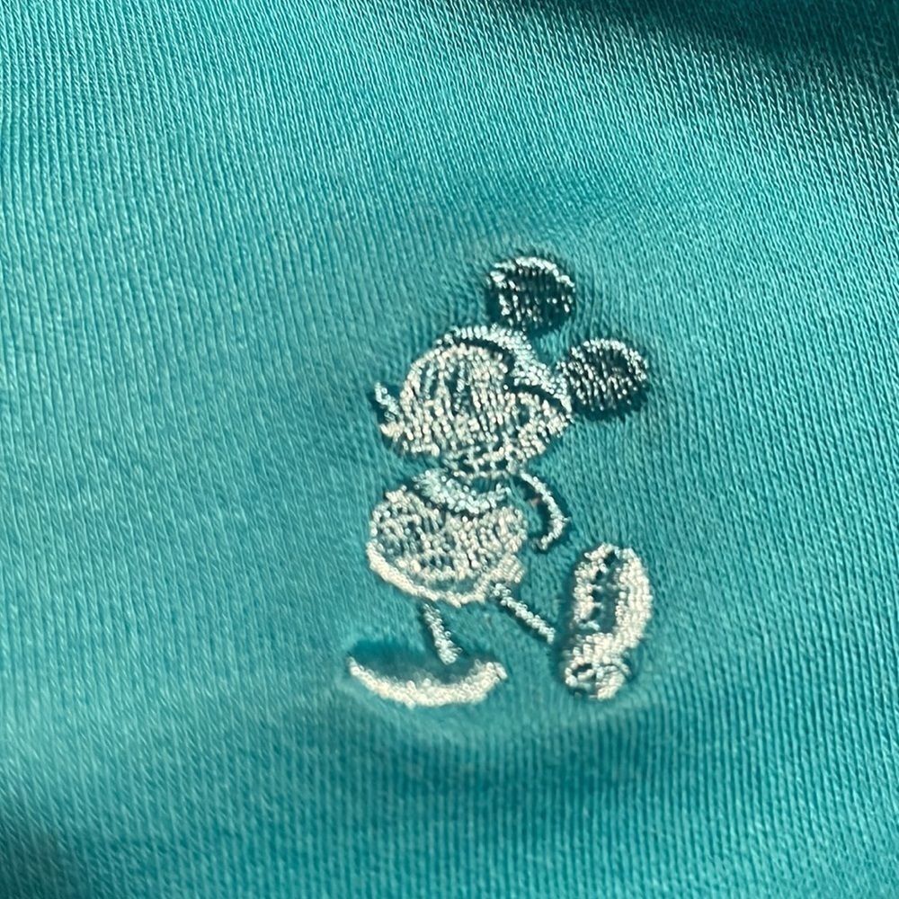 Disney Parks authentic original modern fit men’s polo shirt sz L lightweight New